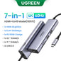 UGREEN Dual HDMI USB-C HUB 8K 4K HDMI Adapter 10 in 1 Splitter with RJ45 USB3.0 PD 100W Dock for MacBook Pro Air Laptop USB HUB